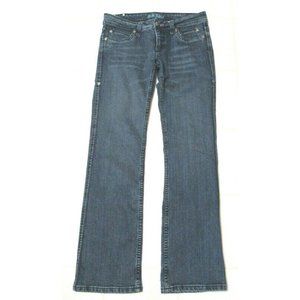B.B. Jeans Blue Jeans Size 11 Juniors Boot Cut Embroidered Back Pockets BB